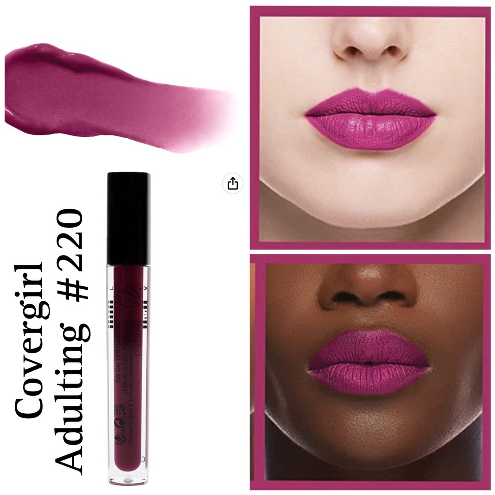 NWT Covergirl Exhibitionist Lip Gloss (220)0.12 Fl Makeup facial moisturizing*
